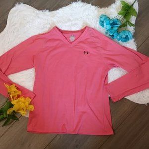 2/$24 Under Armour Pink Long Sleeve Top
